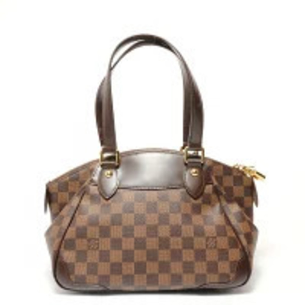 Louis Vuitton Verona Damier Handbag Brown